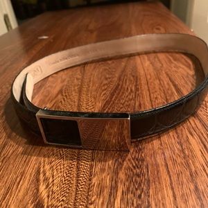 WCM genuine Italian calfskin belt